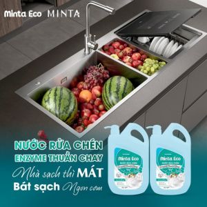 Nước Rửa Chén Enzym Thuần Chay Minta Eco (Thùng 4 can)